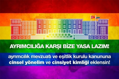 Haber | “Ayrımcılık Mevzuatı LGBTİ’leri de kapsamalı!”