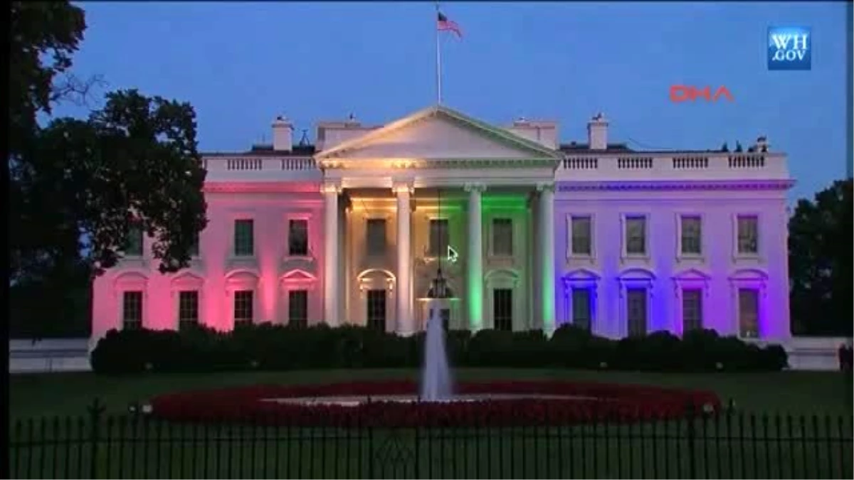 Haber | Eşcinsel Evlilik Yasallaştı, Beyaz Saray Gökkuşağına Boyandı