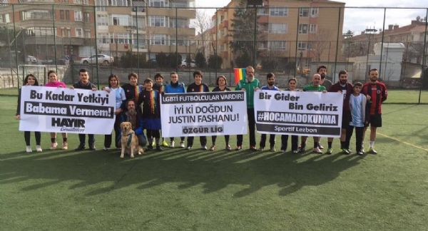 Haber | Özgür Lig homofobiye karşı top koşturdu